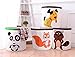 HIYAGON Storage Bin,Cube Hamper Box for Kids Toys Animal Theme Decor Perfect for Home,Office(Fox)