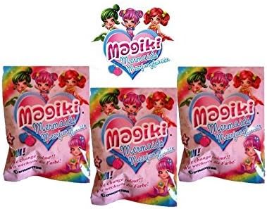 MAGIKI 5 x SEALED PACKET MERMAID / MERMAIDS ~ COLLECTABLE FIGURES / DOLLS