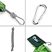 HIG Outdoor Camping Hammock - Double Parachute Lightweight Nylon Portable Hammock with Wtraps & Carabiners for Backpacking, Camping, Travel, Beach, Yard