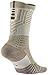 Nike Men's Elite Versatility Crew Basketball Socks (Large, Bamboo/Light Bone/Cargo Khaki)