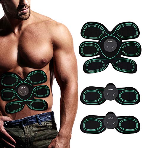 ZHENROG Elettrostimolatore Per Glutei EMS Con USB Ricaricabile – 6 Modalità E 9 Intensità, Allenatore Anche Per Donna, Modellante E Tonificante