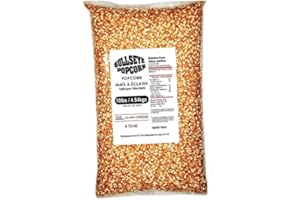 Popcorn - Yellow butterfly medium High Expansion 48 10lbs/4.54kgs Non GMO/No Gluten -Bullseye Popcorn brand