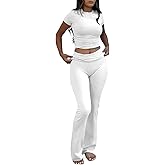 Nimsruc Two Piece Lounge Sets For Women Summer Outfits