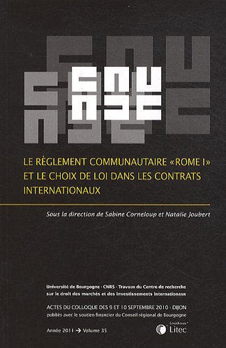 Le  règlement communautaire 