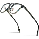 HEPIDEM Acetate Glasses Frame Women Vintage Square Eyeglasses Men Optical Spectacles