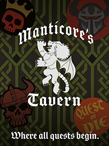 A.M. Cassandre Onward (Manticore's Tavern) 30x40cm Canvas