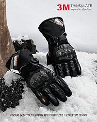 BORLENI Winter Motorcycle Gloves Waterproof