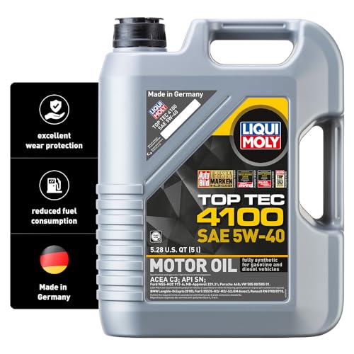 Liqui Moly 2330 5W-40 Top Tec Engine Oil, 5L Volume
