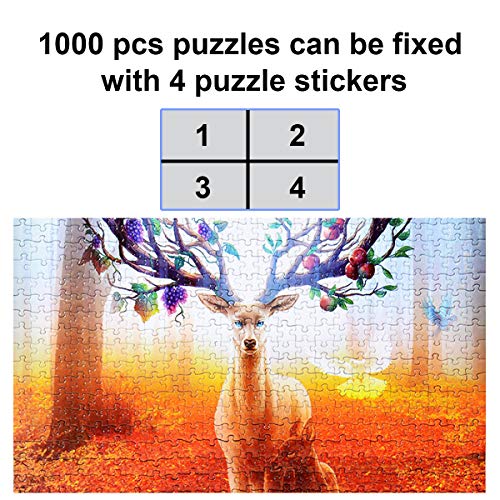 Puzzle Saver Peel Large Clear Puzzle Glue Sheets Transparent Adhesive