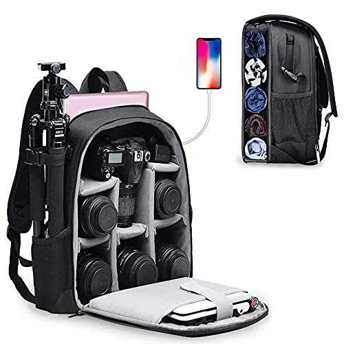 CADeN Camera Backpack Bag for DSLR/SLR Mirrorless Camera Waterproof