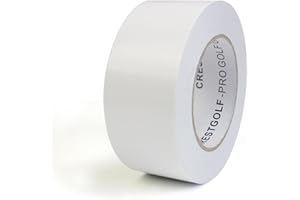 Crestgolf Golf Grip Tape Roll 2" x 50 Yards, Premium Solvent Activated Double Sided Adhesive Strips for Regripping Golf Clubs
