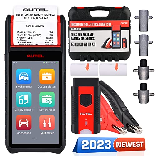 Autel MaxiBAS BT608(E) Car Battery Tester, 2023 Upgraded of BT508