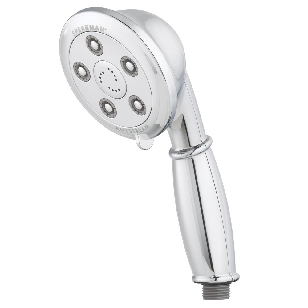 Speakman VS-3011 Chelsea Anystream Multi-Function Handheld Shower Head, Polished Chrome, 2.5 GPM — image 1