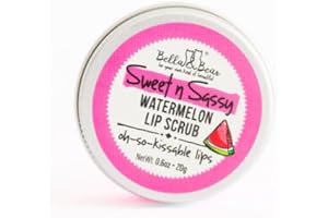 BELLA AND BEAR Bella & Bear Sweet 'n' Sassy Watermelon Exfoliating Lip Scrub, 0.6 oz