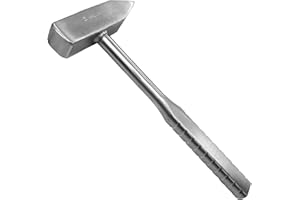 WEDO Stainless Hammer,Cross Pein Engineers'with Flat handle, Corrosion Resistant, Rust Proof, Durable, Environmental friendly, 750g