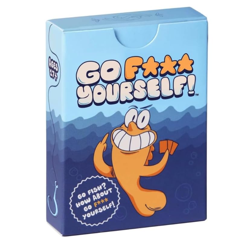 Go F Yourself! – The Grown Up Go Fish Card Game You've Always Wanted | Hilarious Party Game for Grown Ups, 2+ Players | 52 Cards, 13 Unique Pairs