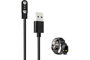 BOVUGAC [1 Pack] for Paybay Y7 SmartWatch Charger, Magnetic Replacement USB Charging Cable Compatible with Paybay Y7 Smart Wa