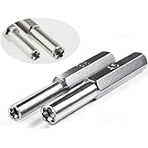 GCA Security Screwdriver/BitSteel Set of 3.8mm & 4.5mm Screwdriver Security Game Bits for NES, SNES, N64, GameBoy and GameCub