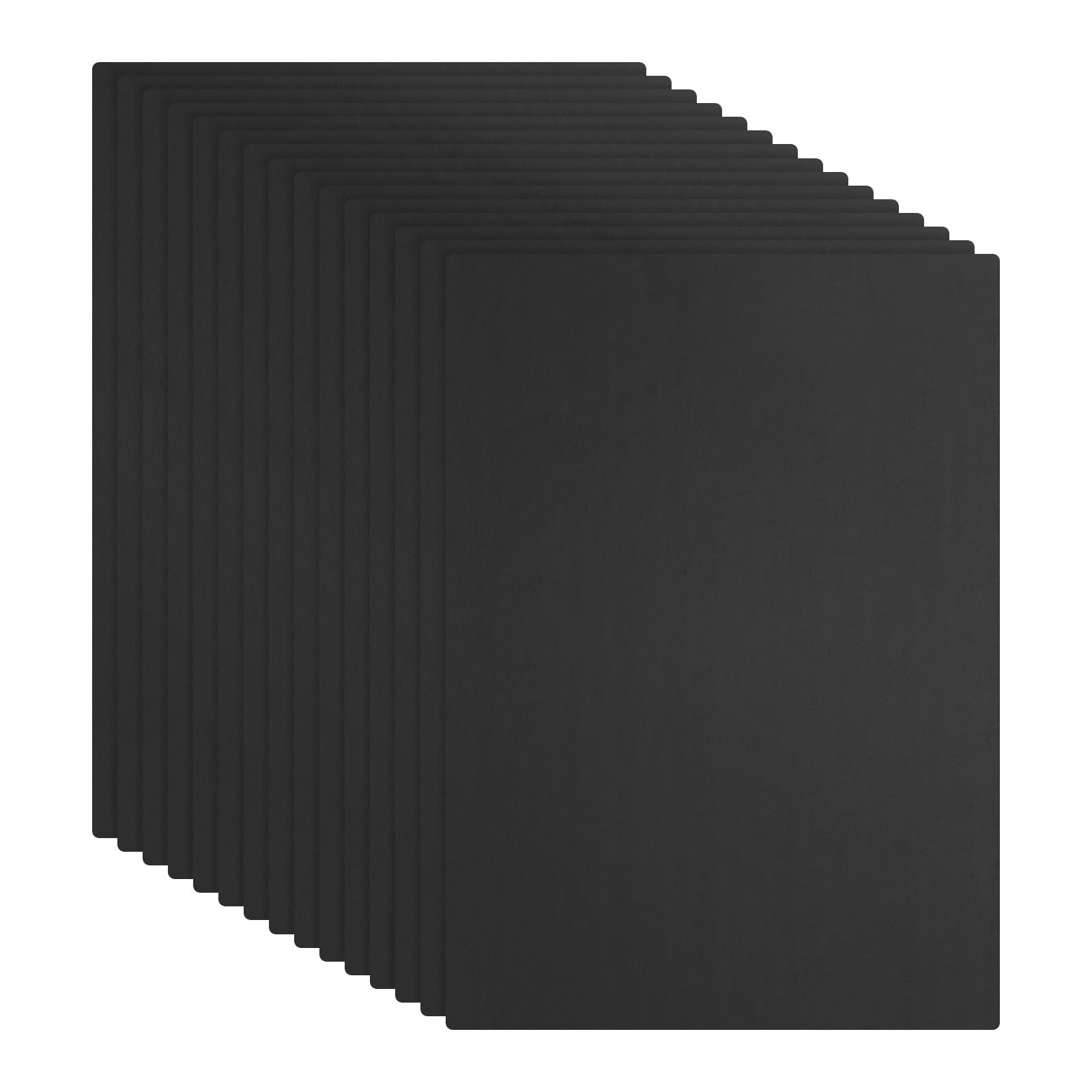 Rebower 15 PCS Black Foam Board 127 x 178 mm, Foam Boards 5mm Thick Foam Poster Board, [for Presentation Projects, Art Crafts, Poster Making]
