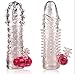 ThreeH Sun Penis Sleeve Reusable Condom Penis Cover Pump&Enlarger Cock Extender Sexual Delayer Adult Sex Toy for Men H-MPSs