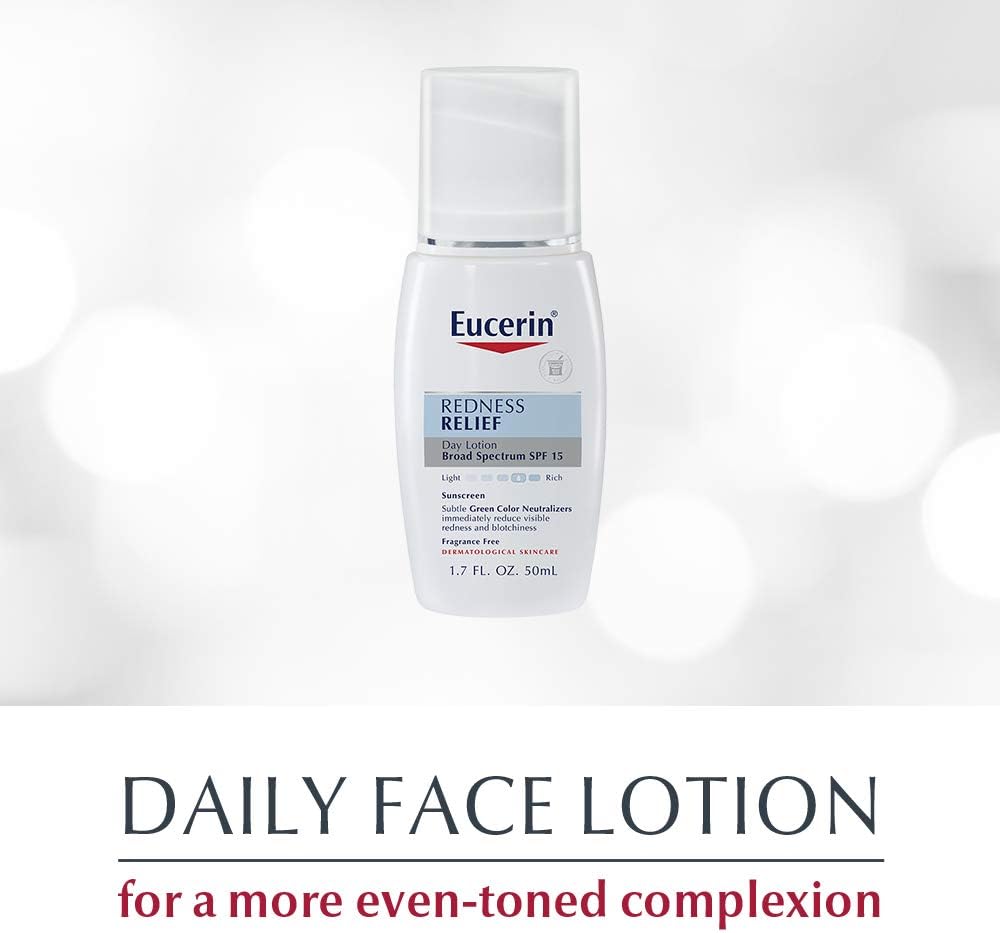 eucerin redness relief day lotion broad spectrum spf 15