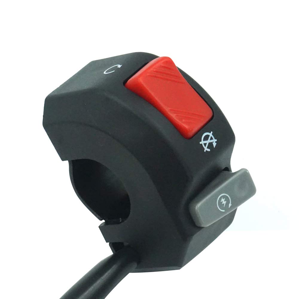 Photo 1 of 12V Right Motorcycle Switches 7/8" 22mm Handlebar Mount Headlight Fog Light Horn ON Off Start Kill Switch