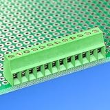 Electronics-Salon 10 PCS 12 Poles 2.54mm/0.1