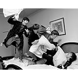 Amazon Com The Beatles Pillow Fight Photo Print 12x12 Posters