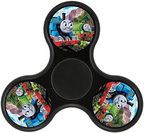 The 360 Fidget Spinner Thomas Crazy Spinner Hand Spinner ,Good for Kill Time,And Reduce Anxiety And Boredom In ADHD,Perfect for ADHD EDC ADD, Calming Toy(Black)