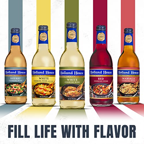 Holland House Red Cooking Wine, Ideal for Cooking, Roasting and