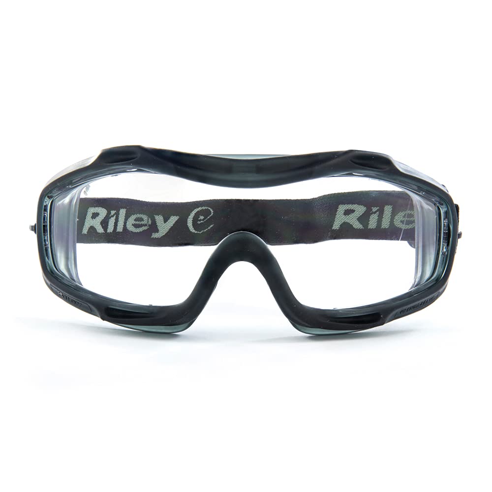 RILEY Arezzo Lightweight Safety Goggles for Work with Impact Resistance- UV Filter Coated UK CA EN166 & US ANSI Z87+ Rated Work Goggles
