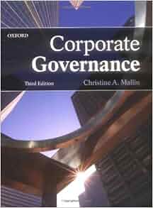 Amazon Com Corporate Governance 9780199566457