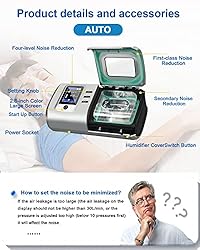 DS6 Portable Sleep Machine with Humidifier for