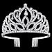 BABEYOND Crystal Queen Tiara Crown Rhinestones Pageant Quinceanera Crown Prom Princess Tiara Crown Bridal Wedding Crown Tiara Headband