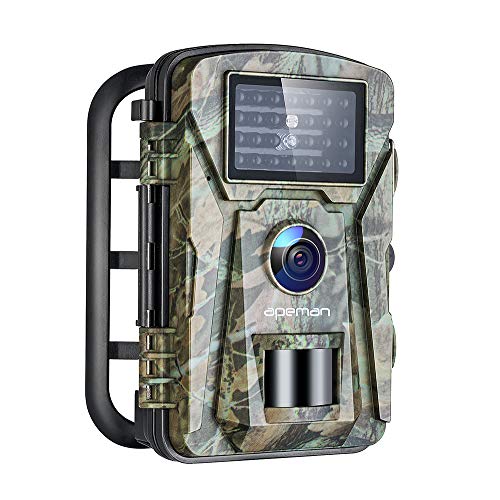 APEMAN Trail Camera 16MP 1080P No-Glow Infrared Night Vision