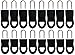 Zip Fixer - 16 Replacement Zipper Tags - Fix your favourite coat or suitcase