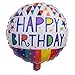 Happy Birthday Aluminum Foil Balloon 25 Pcs/set 18