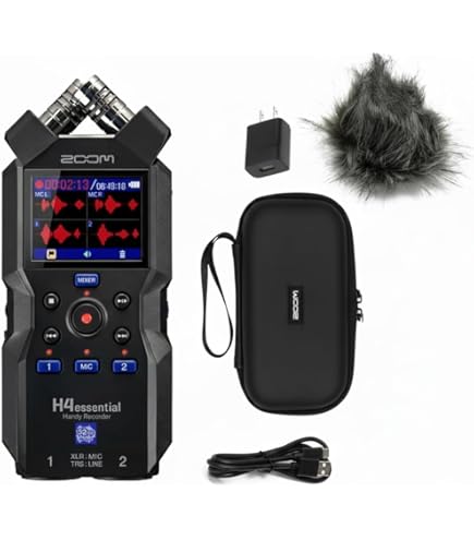 Amazon.com: Zoom H1essential Handy Recorder Bundle with