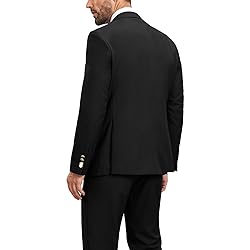 Aowdoy Men's Suits 3 Piece Slim Fit Tuxedo Suit One