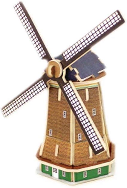 wooden windmill toy