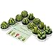 Cactus Tealight Candles, AMASKY Handmade Delicate Succulent Cactus Candles for Valentine's day Birthday Party Wedding Spa Home Decoration, 12 Pcs in Pack. (12)