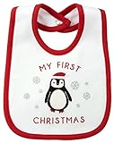Carter's Unisex Baby Christmas Bib (Baby) - My First Bib