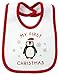 Carter's Unisex Baby Christmas Bib (Baby) - My First Bib