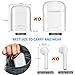 Bluetooth Headset Wireless Earbuds Bluetooth Headphones Mini Size HD Stereo In-Ear Noise Canceling Earphones With Mic For iPhone iOS Android Smart Phones