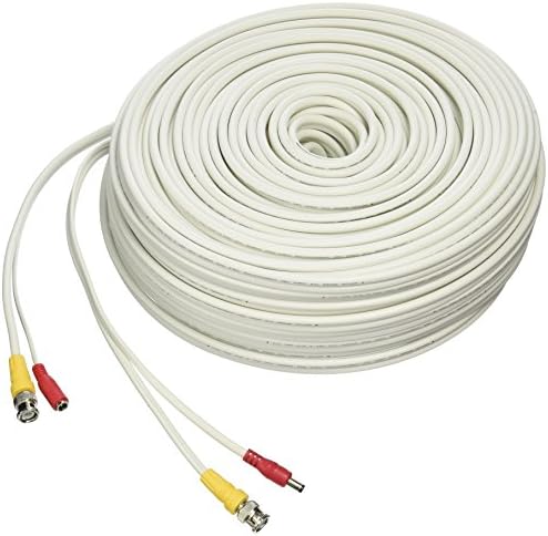 Lorex Cb250Urb Cb250Urb Video Rg59 Coaxial Bnc/Power Cable, 250 (White)