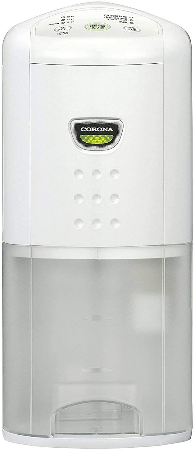 CORONA(コロナ) 衣類乾燥除湿機 【日本生産】 除湿量6.3L(木造7畳・鉄筋14畳まで) コンプレッサー式 10年交換不要フィルター搭載 ホワイト CD-P63A2(W)商品画像
