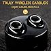 Wireless Earbuds Best True Bluetooth Headphones with Microphone Portable Charging Case for sports fan Waterproof In ear HD Stereo Sweatproof Noise Cancelling Lightweight with Audio Control