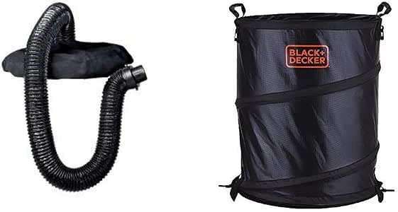 black and decker leaf collection system