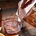 Cocktail Mixing Glass for Home Bar - Mixing Glass - Professional Bartender Tool for Cocktail Set Cocktail Party Supplies & Cocktail Kit Barware - Bar Accessories - Dishwasher Safe 18 oz Etched Glass
