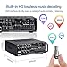 Sunbuck 600W Karaoke Wireless Bluetooth Power Amplifier System – 2 Channel Stereo Sound Audio Receiver -w/ R&L Channel EQ Adjustment, USB/SD, RCA, 4 MICS Input for Home Theater Speaker w/Echo. AV326BTthumb 3